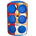 Wilton Muffin 6 Cup Silicone Ultra Bake