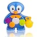 Bath Toys For Toddlers By ZIG ZAG KID - Fun Penguin BathTub Toy - Interactive & Educational Toddler Toy! Non-toxic, Safe, BEST Toddler Bath Toy for Kids - Gift-boxed Fun Baby Bath Toy For Girls & Boys