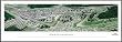 Watkings Glen International - NASCAR - Panoramic Print - Framed Poster