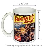 Fantastic Novels Vintage Sci Fi Fantasy Art COFFEE MUG