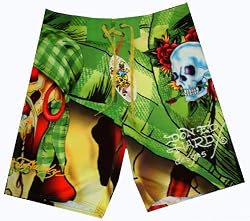 Men's Ed Hardy Swim Trunks Bathing Suit Available in Several Sizes