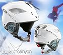 BLACK CANYON Erwachsenen Skihelm, Weiss