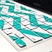 TopCase Chevron Zig - Zag Silicone Keyboard Cover Skin for MacBook 13