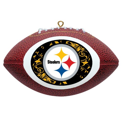 NFL Pittsburgh Steelers Mini Replica Football Ornament
