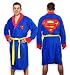 Superman - Merchandise - Cotton / Velours Bathrobe (Uniform Size L/XL)