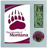NCAA Montana Grizzlies Digital Desk Clock Picture Frame
