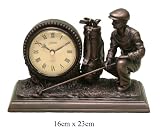 Golfer Presentation Clock