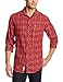 Original Penguin Men's Plaid Long-Sleeve Button-Down Shirt