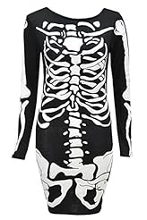 General Print Elastane/Viscose Bodycon Dress/Tunic 