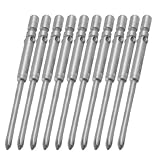 uxcell 金属ダブル　エンド　　見出し　PH2ネジ回し　ビット 4mm 　 2.5mm 　10個