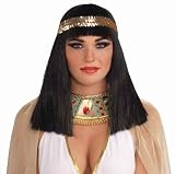 Cleopatra Wig W/Headband Adult
