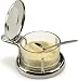 Kitchen & Housewares : RSVP Stainless Steel and Glass Grated Cheese Server