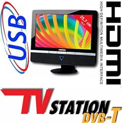 MEDION MD 83688 26cm / 10,1" LCD TV DVB-T EPG HDMI � MP3 � 16:9 � Stereo � 986g � USB � JPEG