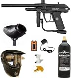 Spyder VS1 Paintball Marker Gun Package w/Eyes - Black