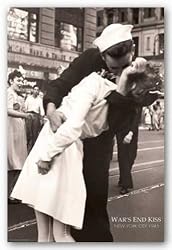 New York - War's End Kiss by Lt. Victor Jorgensen 24"x36" Art Print Poster