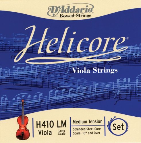 Helicore ヘリコア　ビオラ弦D線　スチール／アルミ巻　H412 LM