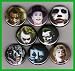 Search : The Joker Batman Heath Ledger Set of 8 - 1 Inch Buttons