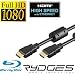Rydges� RMT-PFK1 HDMI Premium Full-HD 1m 1 Meter Kabel vergoldet 2x Ferrit-Kern (1.4)