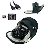 Vangoddy designed BLUEGREEN Compact DSLR & SLR HD Digital Camera Bag, Laurel Style For all Nikon SLR Entry Level or Professional Cameras with Unique Flip-out Compartment, Guaranteed Fit (D7000, D5100, D5000, D3100, D3000, D700, D90, D60, D40, D3S, Nikon 1