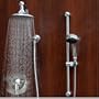 Atlantis 7 Chrome Rain Head Shower Faucet System