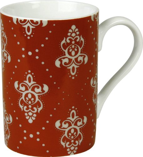 Waechtersbach Winter Splendor Mugs, Rocaille Red, Set of 4