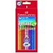 Faber-Castell 112424 - Farbstifte Colour GRIP 2001, 24er Kartonetui