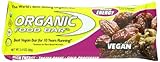 Organic Food Bar, Vegan 68 Gram Bars (Pack of 12)