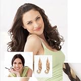 POP Miniclips Long Wavy #R8/R10/R25 Med. Brown & Golden Blonde Trio
