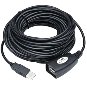 【クリックで詳細表示】TSdrena USB延長ケーブル 15m USB2.0 SPM-CEUB2-150