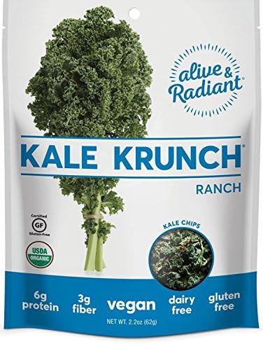 Alive &amp; Radiant Kale Krunch Chips (Ranch, 6 Pack)