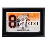 Baltimore Orioles Cal Ripken Jr. Autographed Jersey Numbers Piece, Framed (UDA)