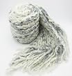 Handmade Knitted Ultra Soft Winter Scarf - Cozy White Cloud (Wide and Chunky)