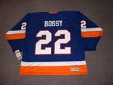 MIKE BOSSY New York Islanders 1983 CCM Vintage Throwback Away Hockey Jersey