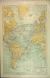 ATLANTIC OCEAN MAP SOUTH AMERICA BRITAIN AFRICA