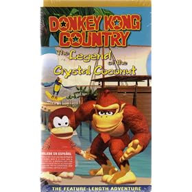 Donkey Kong Country: Legend of the Crystal Coconut (Dubbed in Spanish) [VHS]