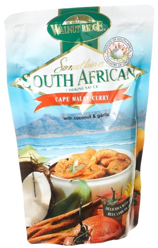 Something South African Cape Malay Curry A Mild Cook-in Sauce, 17.5-Ounce Bag (Pack of 5) by Something South African
