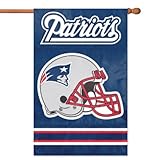 New England Patriots Applique Banner Flag