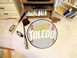 Toledo Rockets 29" Round Baseball Floor Mat (Rug)