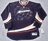 2011 ANAHEIM DUCKS Team Signed NHL JERSEY w/COA SELANNE - Autographed NHL Jerseys