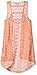 Speechless Girls' Vest 2 Piece Hi Low Hem with Tee