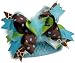 Mud Pie Wild Child Giraffe Headband, Brown/White/Green/Blue, 0-12 Months