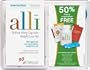 Alli Starter Pack 60 Count With 30 Free Capsule