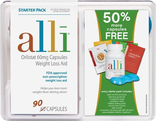 Alli Starter Pack 60 Count With 30 Free Capsule