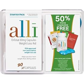 Alli Starter Pack 60 Count With 30 Free Capsule