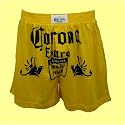 Brand New Corona Extra Beer Mens Boxer Shorts - Yellow
