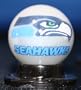 Seattle Seahawks Collectors Marble With Stand
