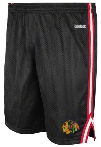 Chicago Blackhawks Black Rookie II Mesh Short