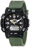UPC 753048512027 product image for Timex Men's T49967 Expedition Double Shock Black/Green Resin Strap Watch | upcitemdb.com