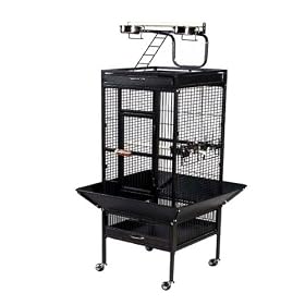 Select Series Bird Cage- Black(Large)