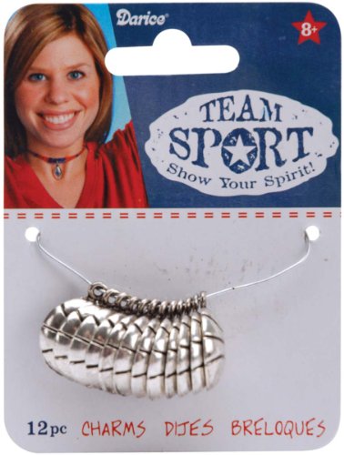 Metal Charms: Silver Basketball 12/Pkg